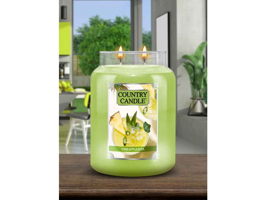Country Candle vonná svíčka Pineapplerita  680 g