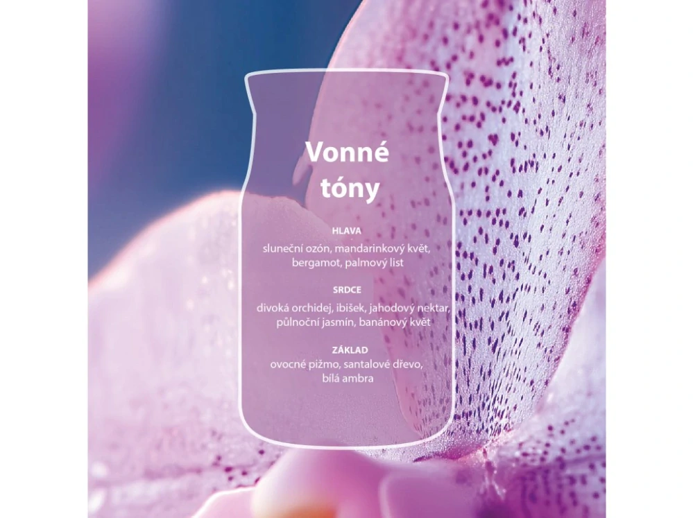 Yankee Candle náplň pro vůni do elektrické zásuvky Wild Orchid, 2 x 18,5 ml