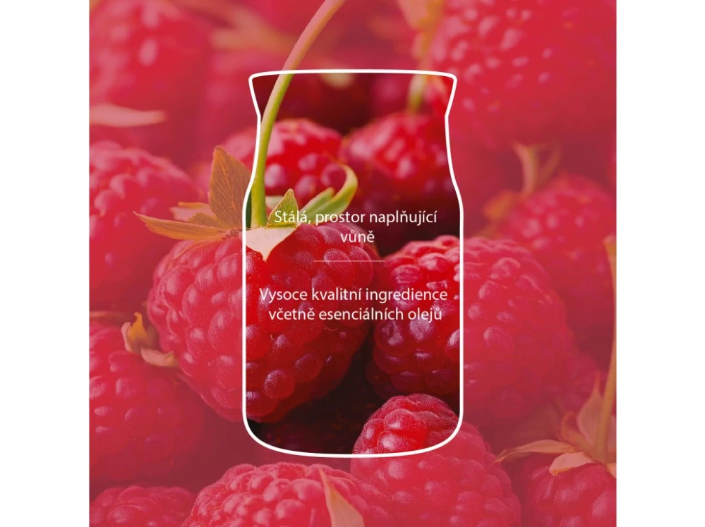 Yankee Candle náplň pro vůni do elektrické zásuvky Red Raspberry 2 x 18,5 ml