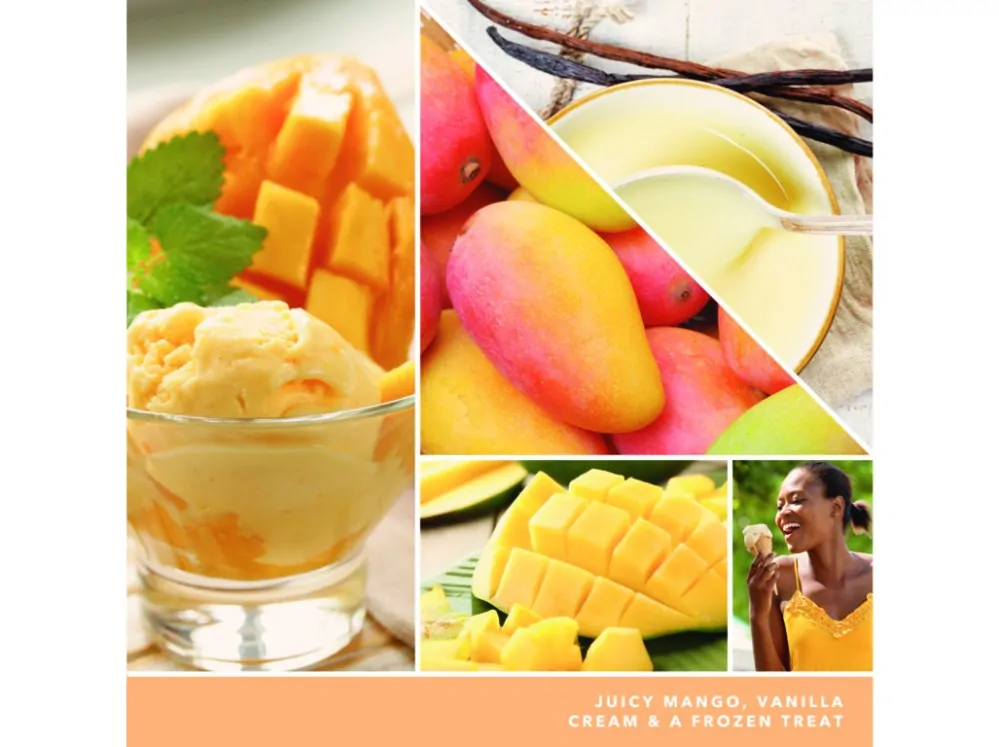 Yankee candle, vonná svíčka Signature Mango Ice Cream 567 g