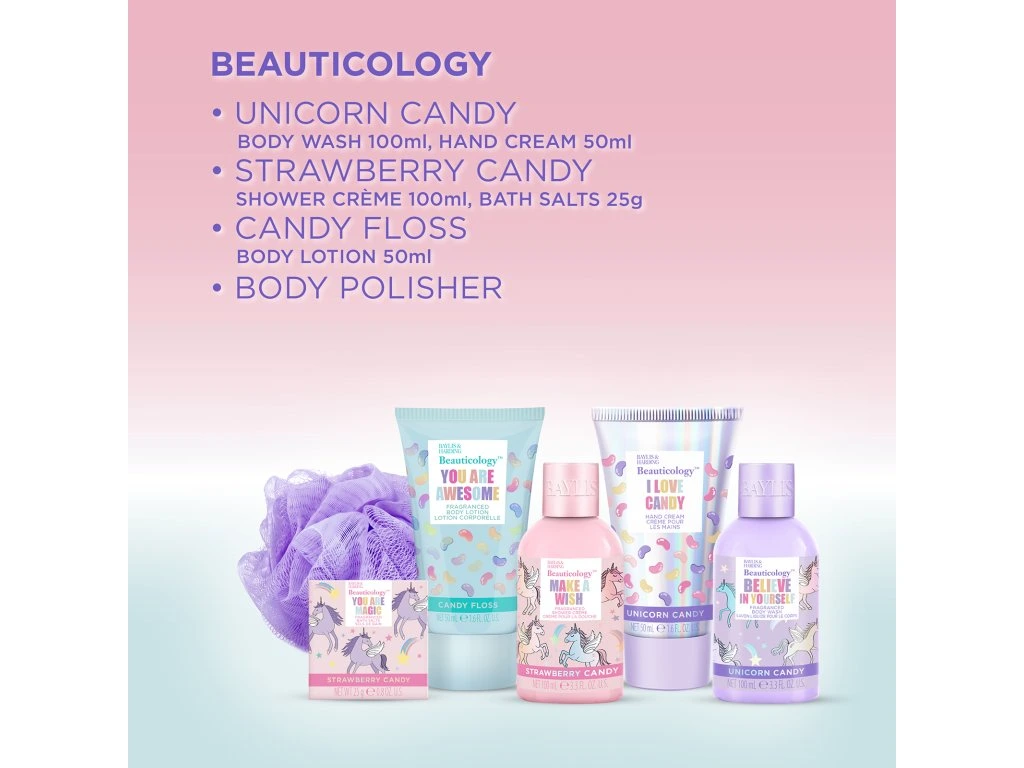 Baylis & Harding, UNICORN - dětská sada s péčí o tělo 6 ks