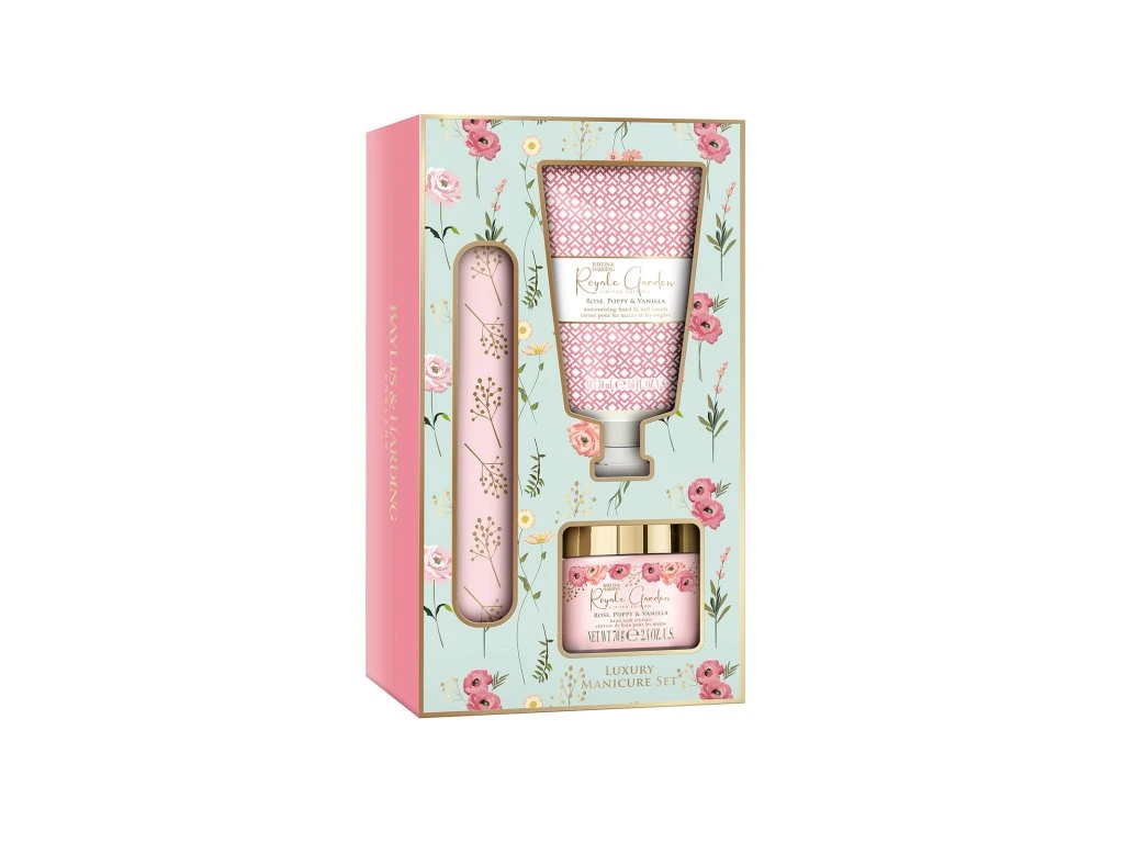 Baylis & Harding, ROYALE GARDEN - sada s péčí o ruce a nehty 3 ks