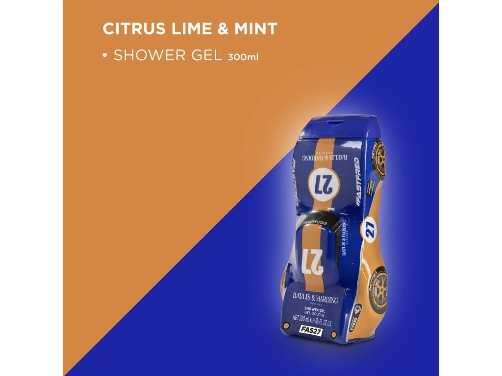 Baylis & Harding, CITRUS, LIMETKA A MÁTA - pánský sprchový gel 300 ml