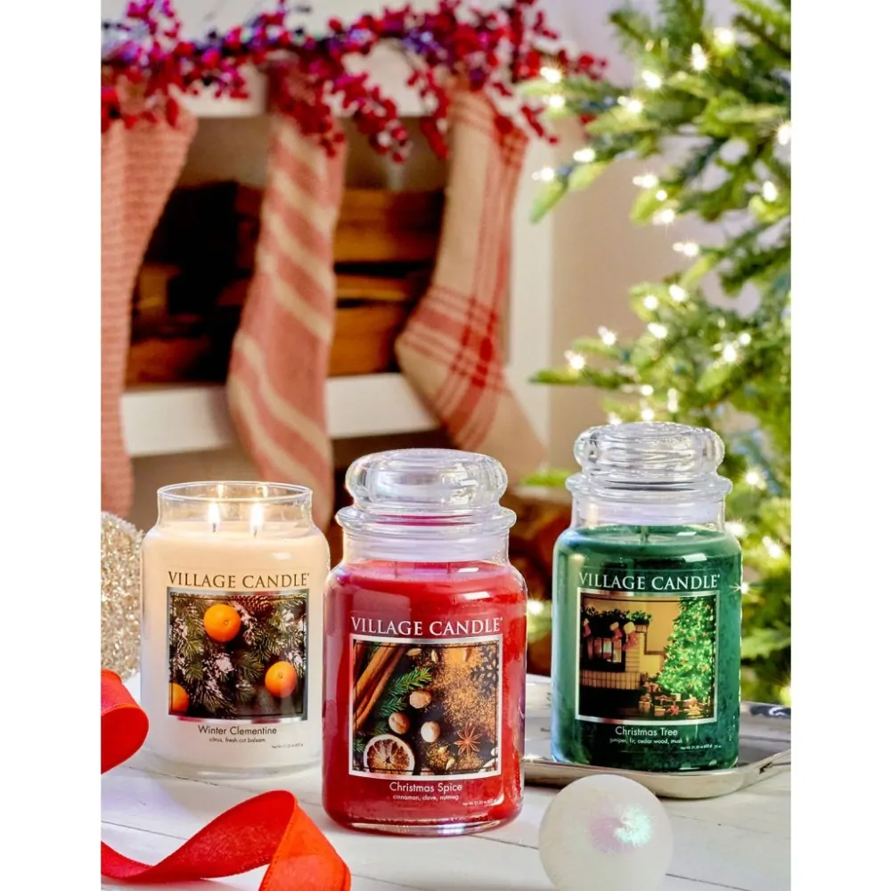 Village Candle - vonná svíčka Christmas Tree (Vánoční stromeček) 602 g