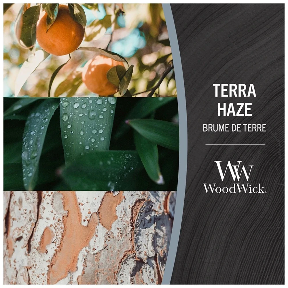 WoodWick svíčka loď Terra Haze 453 g