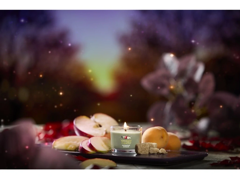 Yankee Candle votivní svíčka ve skle Enchanted Orchard  37 g