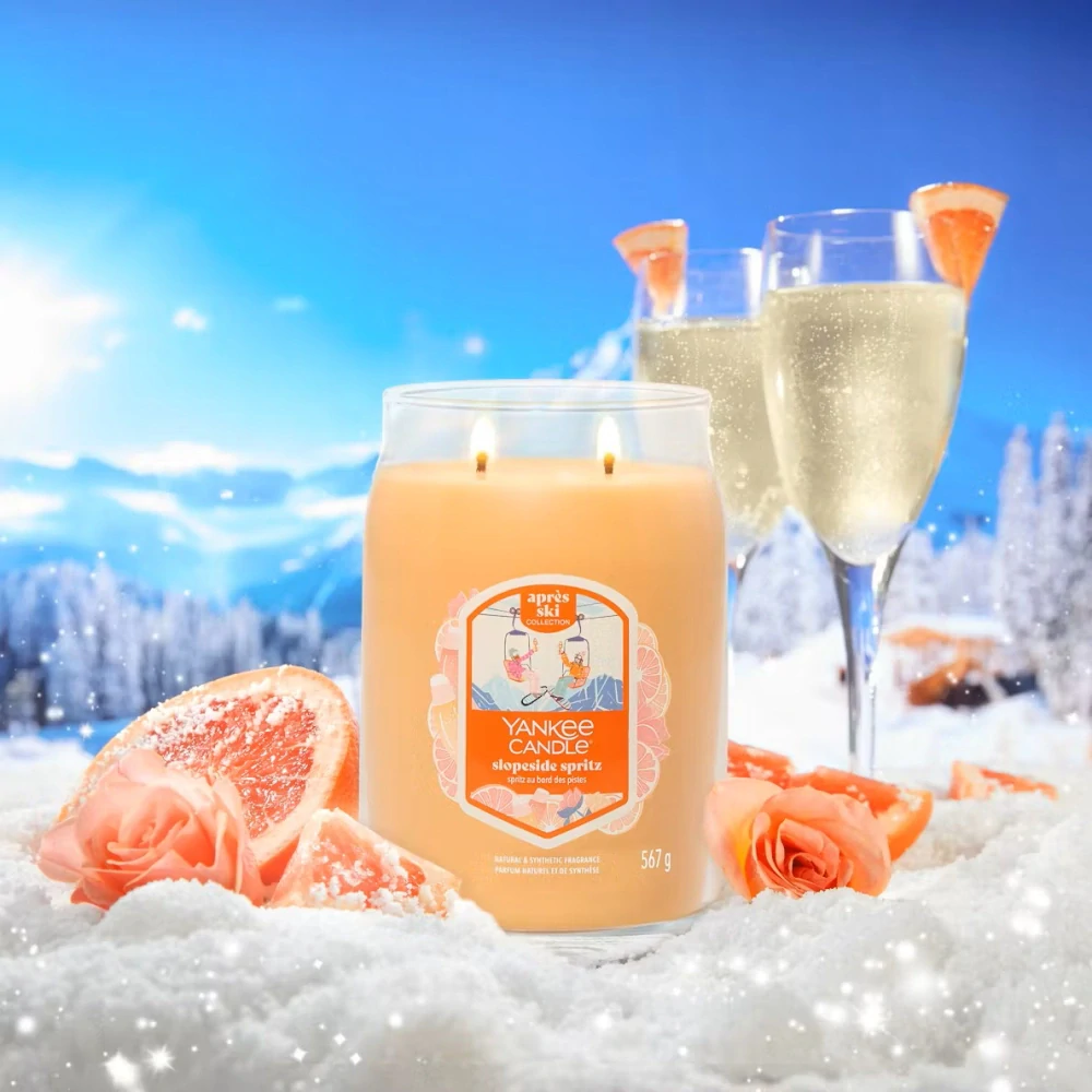 Yankee candle, vonná svíčka Signature Slopeside Spritz 567 g