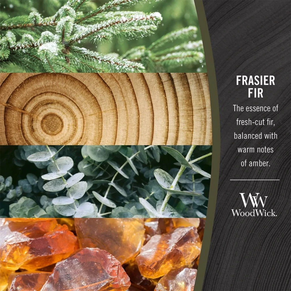 Woodwick vonná svíčka Frasier Fir (Jedle Fraserova) 609 g