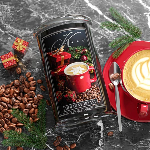 Kringle Candle, vonná svíčka Reserve Holiday Roast 624 g
