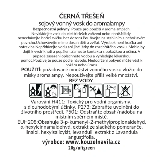 Kouzelná Víla - sojový vosk Noir Cerise 20 g