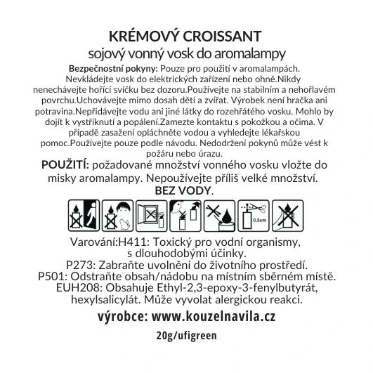 Kouzelná Víla - sojový vosk La Croissant 20 g