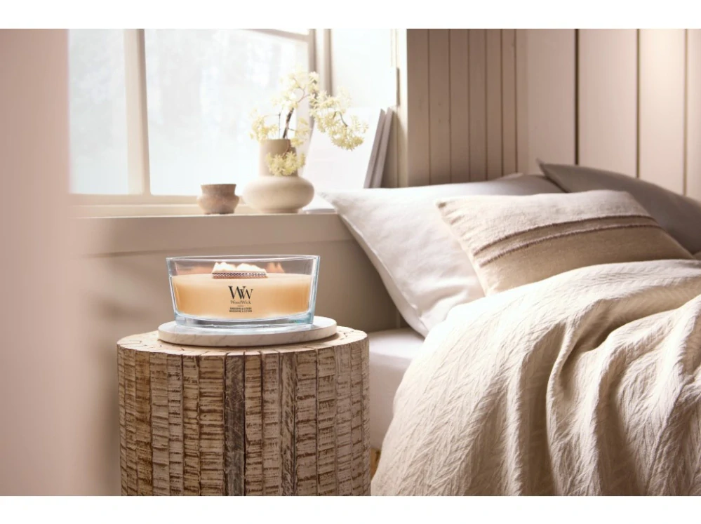 WoodWick vonná svíčka loď Tangerine Citron 453 g