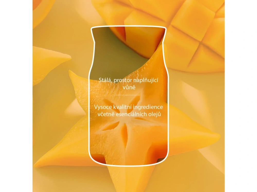 Yankee Candle Signature velká vonná svíčka Starfruit & Sunshine 567 g