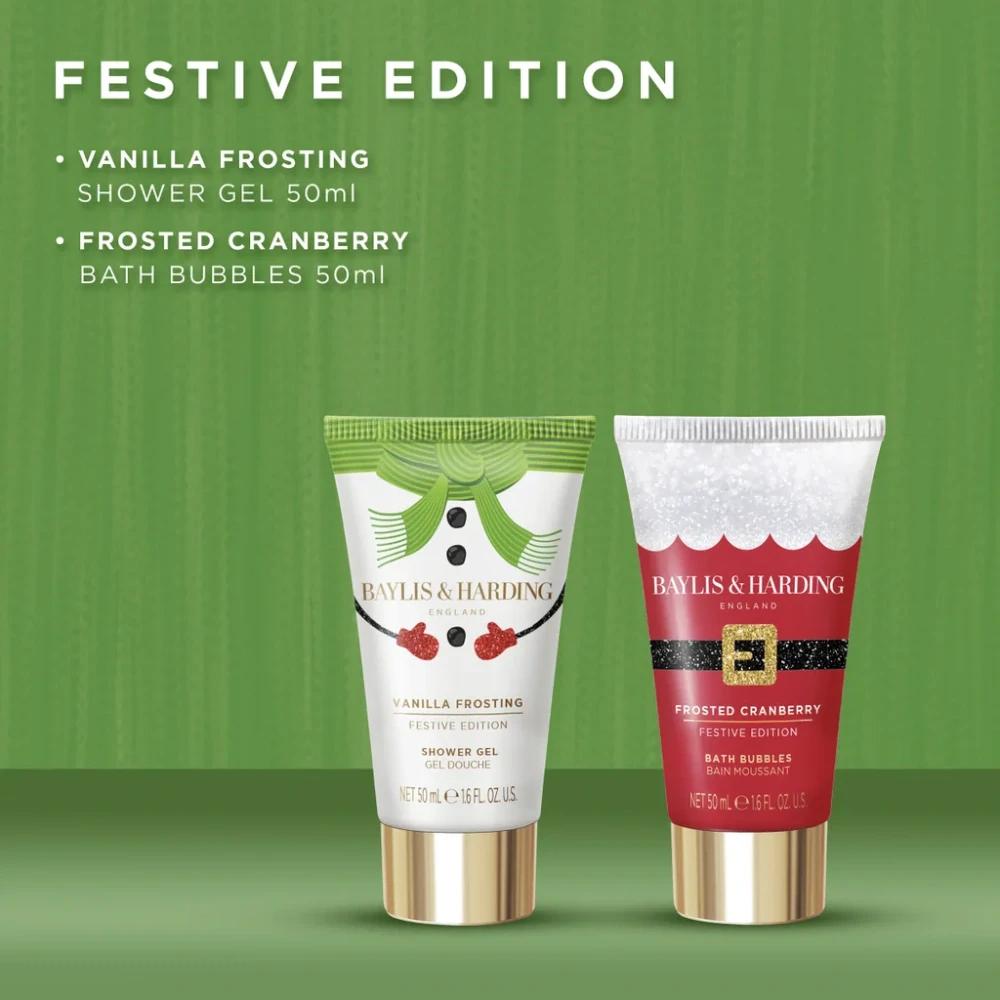 Baylis & Harding, FESTIVE FRIENDS - sada péče v hrníčku, 3 ks