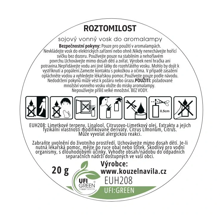 Kouzelná Víla - sojový vosk Roztomilost 20 g