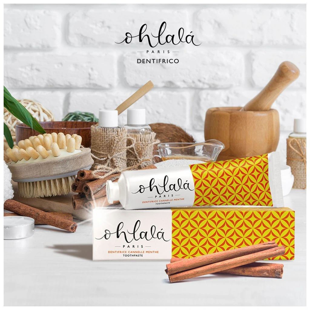 Ohlalá Pasta na zuby - Skořice a máta 75 ml