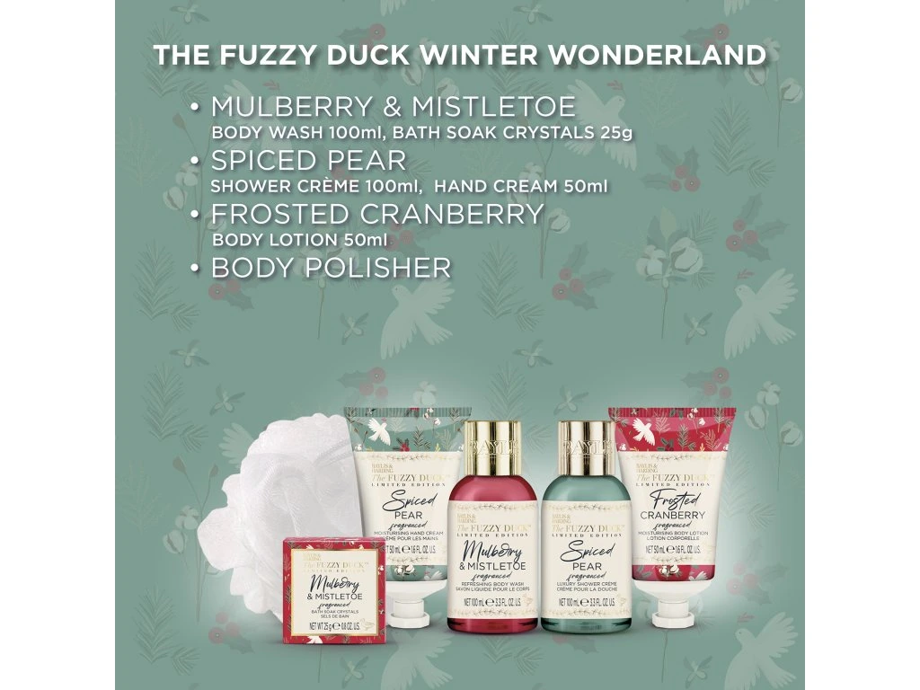 Baylis & Harding, WINTER WONDERLAND - dámská sada péče o tělo 5 ks