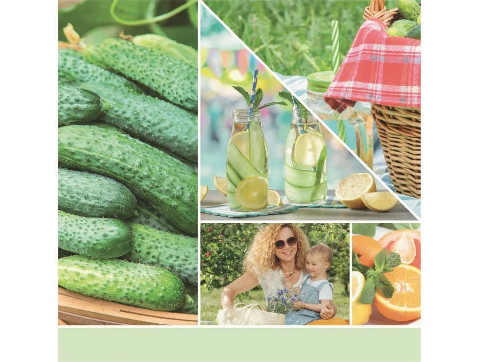 Yankee candle, vonná svíčka Cucumber Mint Cooler (Okurková limonáda s mátou) 567 g