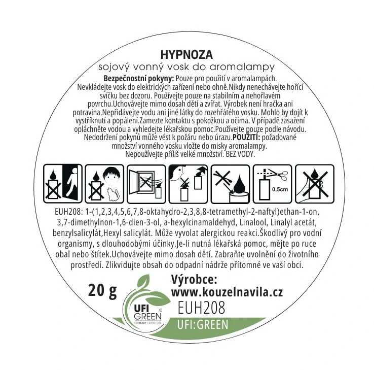 Kouzelná Víla - sojový vosk Hypnóza 20 g