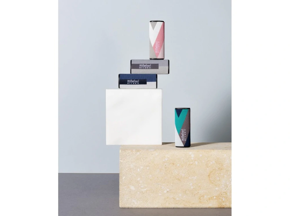 Millefiori - Icon Cold Water vůně do auta Textil Geometric