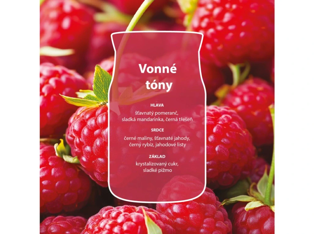Yankee Candle Signature velká vonná svíčka Red Raspberry 567 g