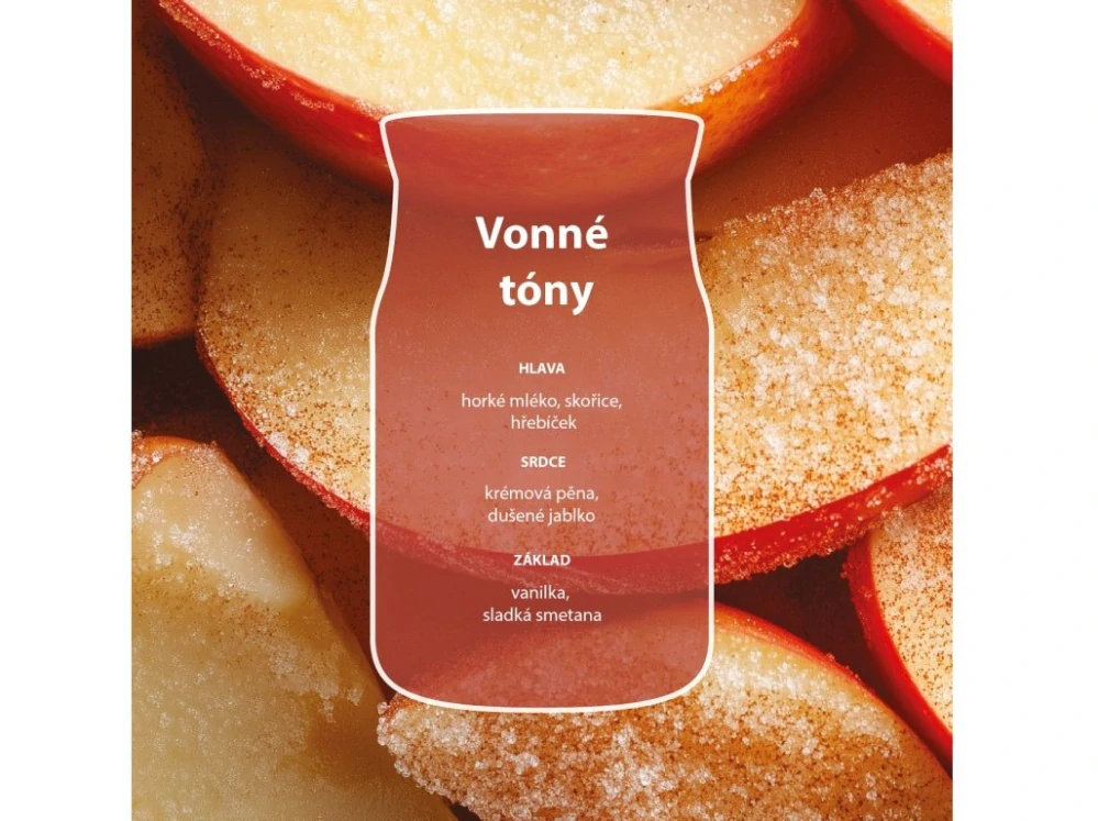 Yankee Candle Signature velká vonná svíčka Sugared Cinnamon Apple 567 g