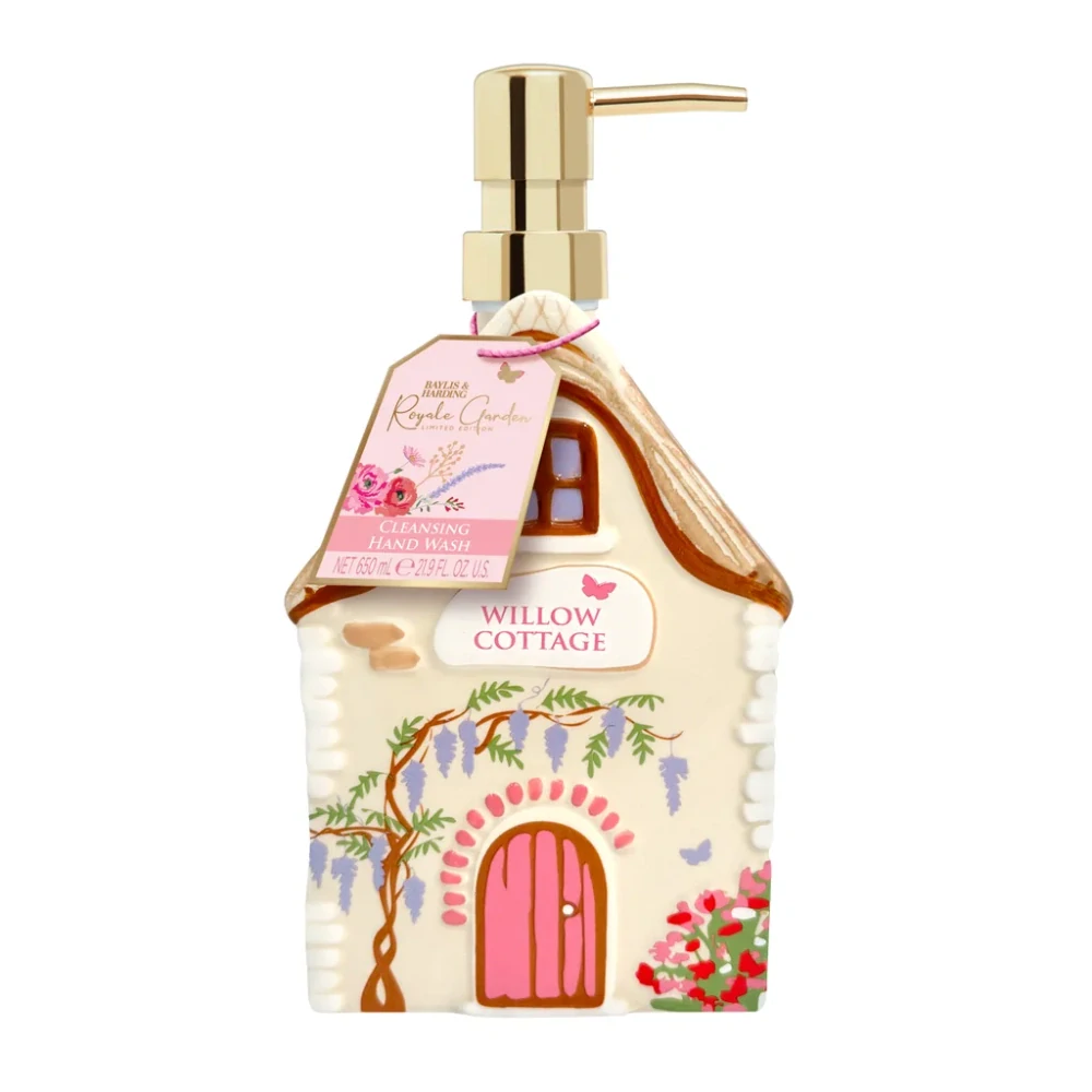 Baylis & Harding, ROYALE GARDEN - mýdlo v keramickém domečku 650 ml