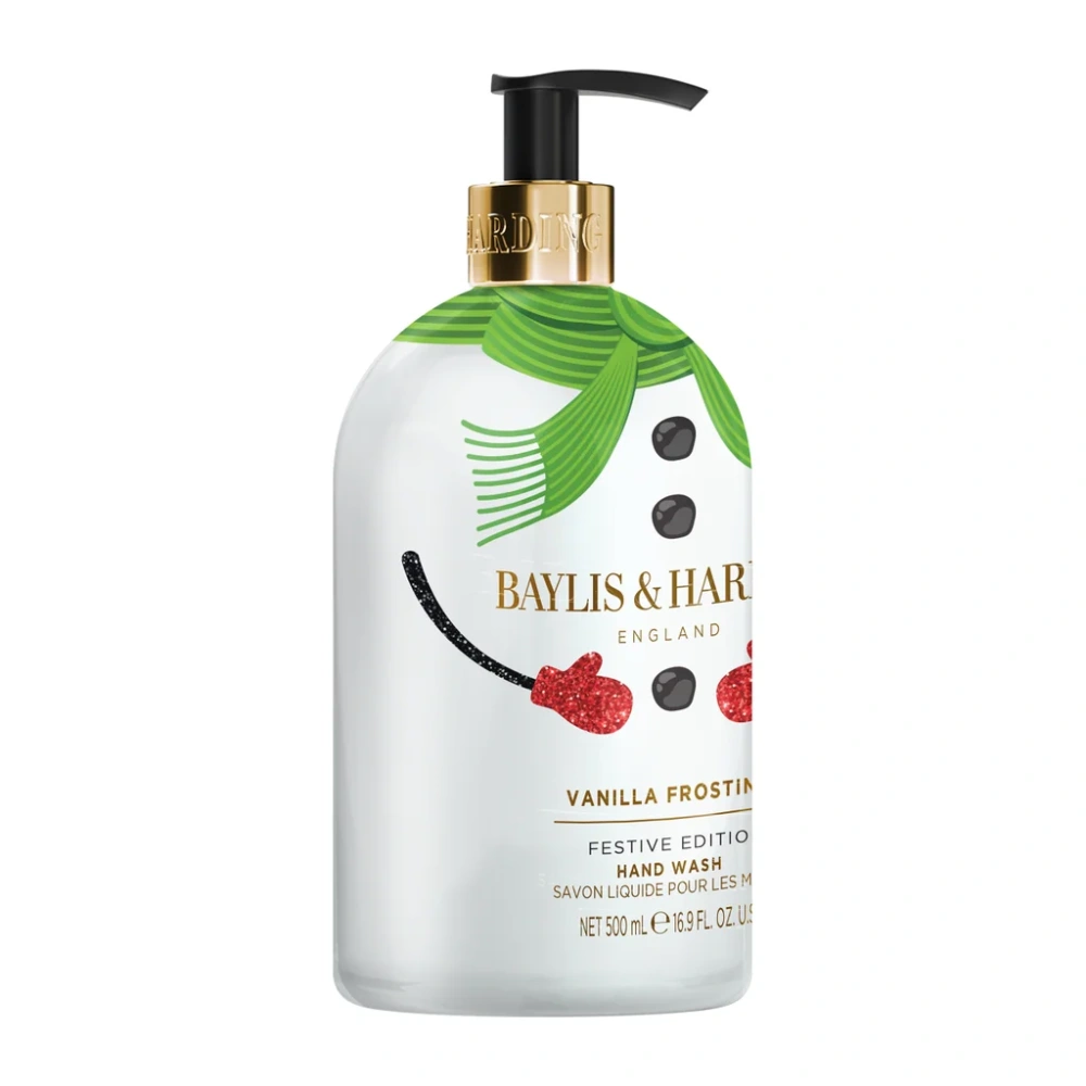 Baylis & Harding, FESTIVE FRIENDS - vánoční mýdlo Sněhulák 500 ml