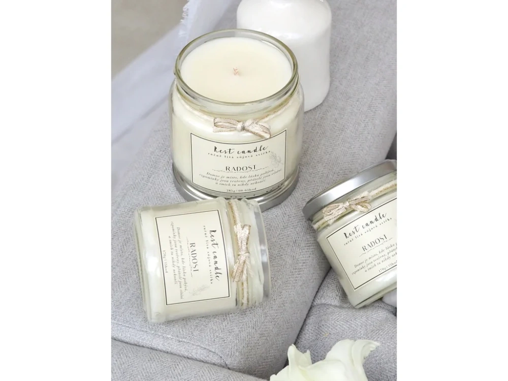 Rest Candle - sojová vonná svíčka Radost 170 g