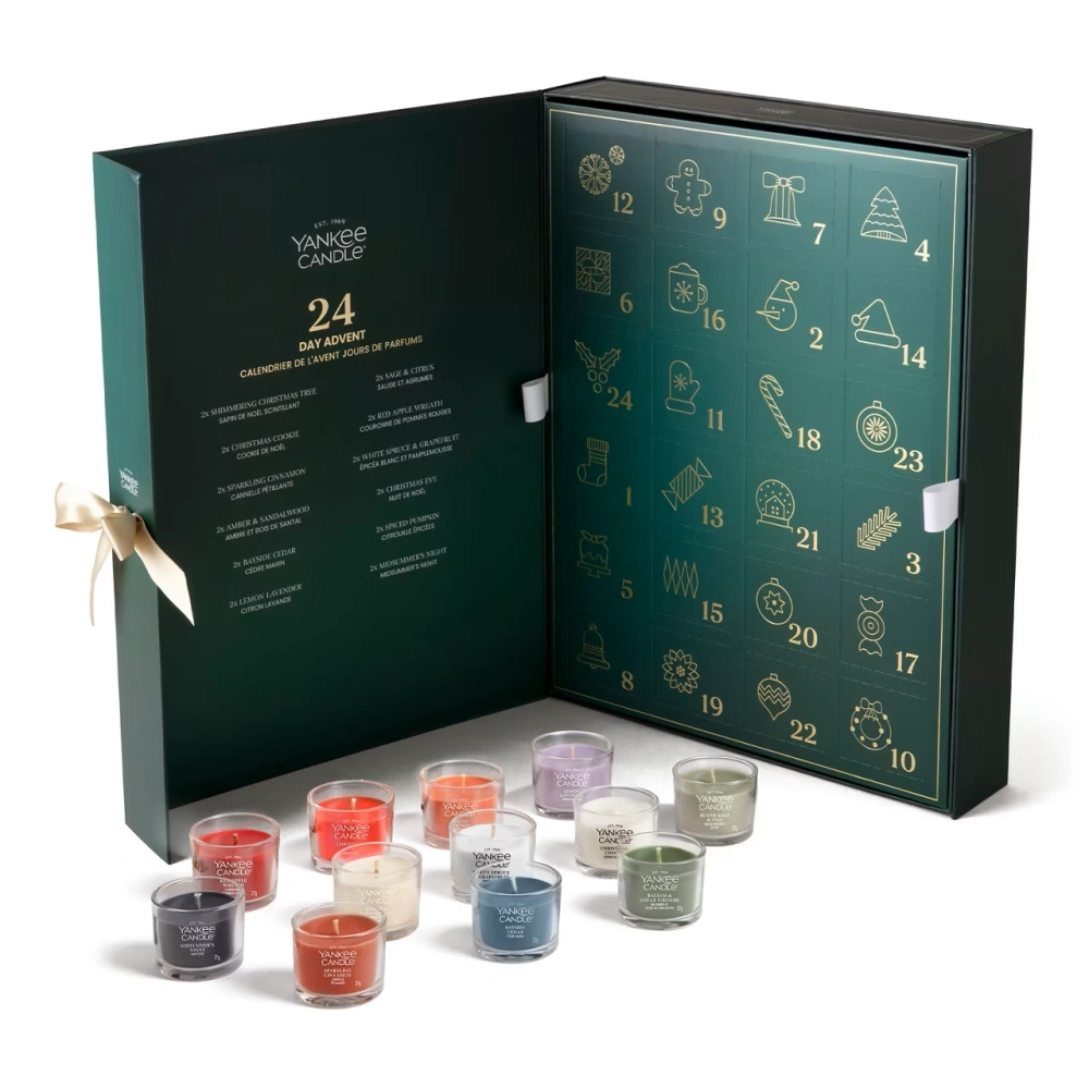 Yankee Candle, adventní kalendář kniha 2026