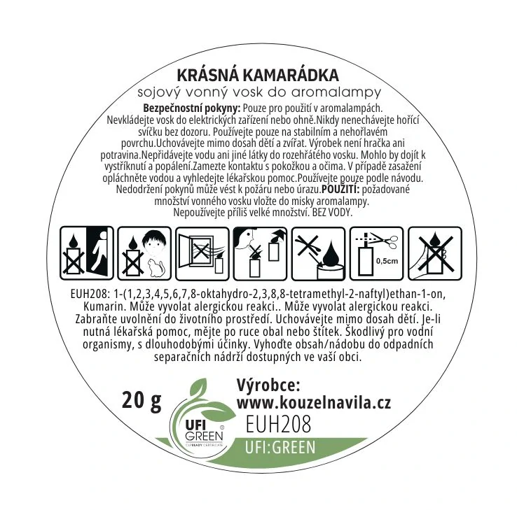 Kouzelná Víla - sojový vosk Krásná kamarádka 20 g