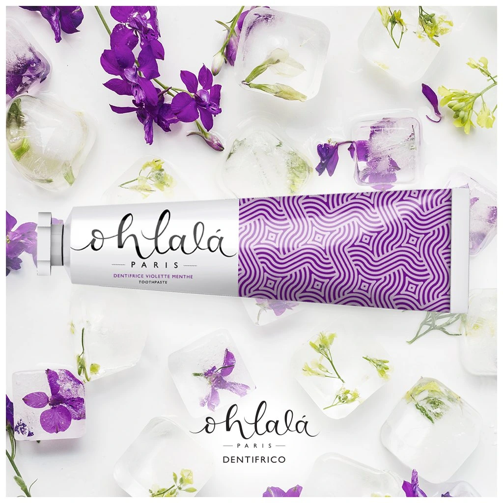 Ohlalá Pasta na zuby - Fialka a máta 75 ml