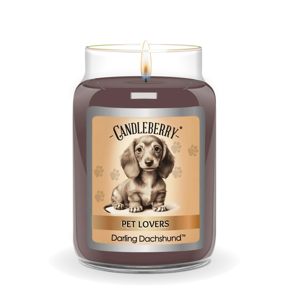 Candleberry - vonná svíčka Darling Dachshund  624 g