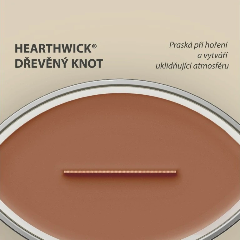 WoodWick vonná svíčka loď Radiant Amber 453 g