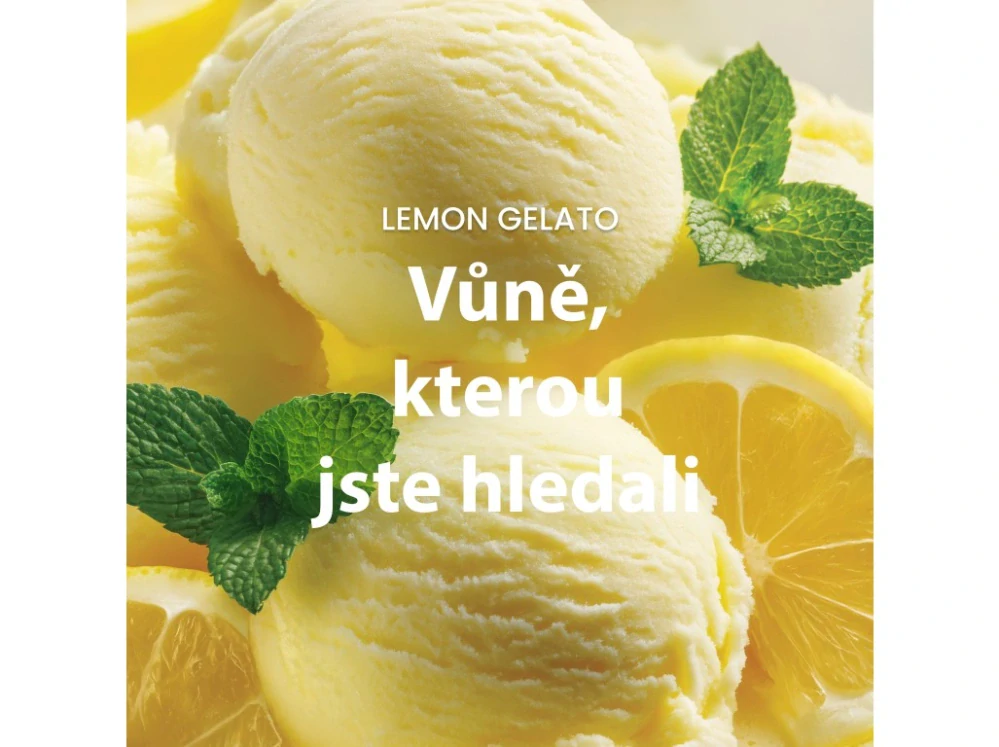 Yankee Candle Signature velká vonná svíčka Lemon gelato 567 g
