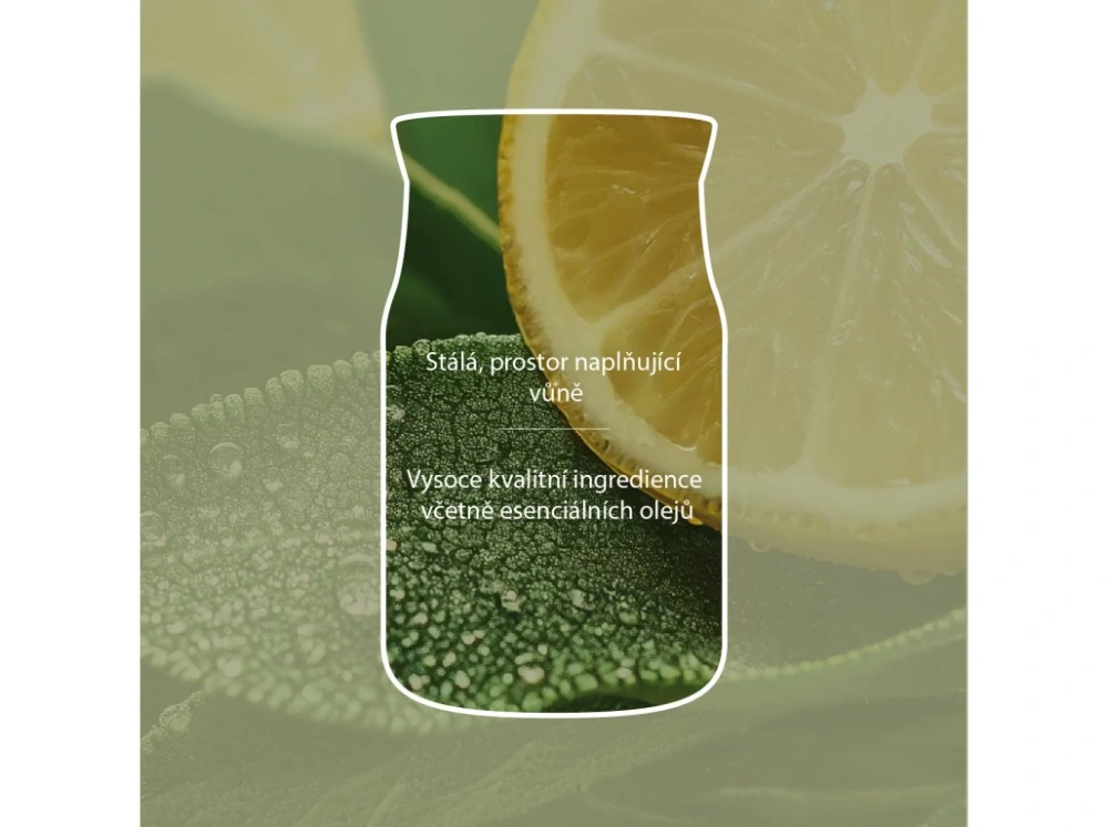 Yankee Candle Signature velká vonná svíčka Sage & Citrus 567 g