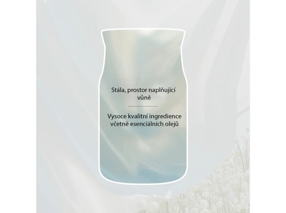 Yankee Candle náplň pro vůni do elektrické zásuvky Clean Cotton, 2 x 18,5 ml18