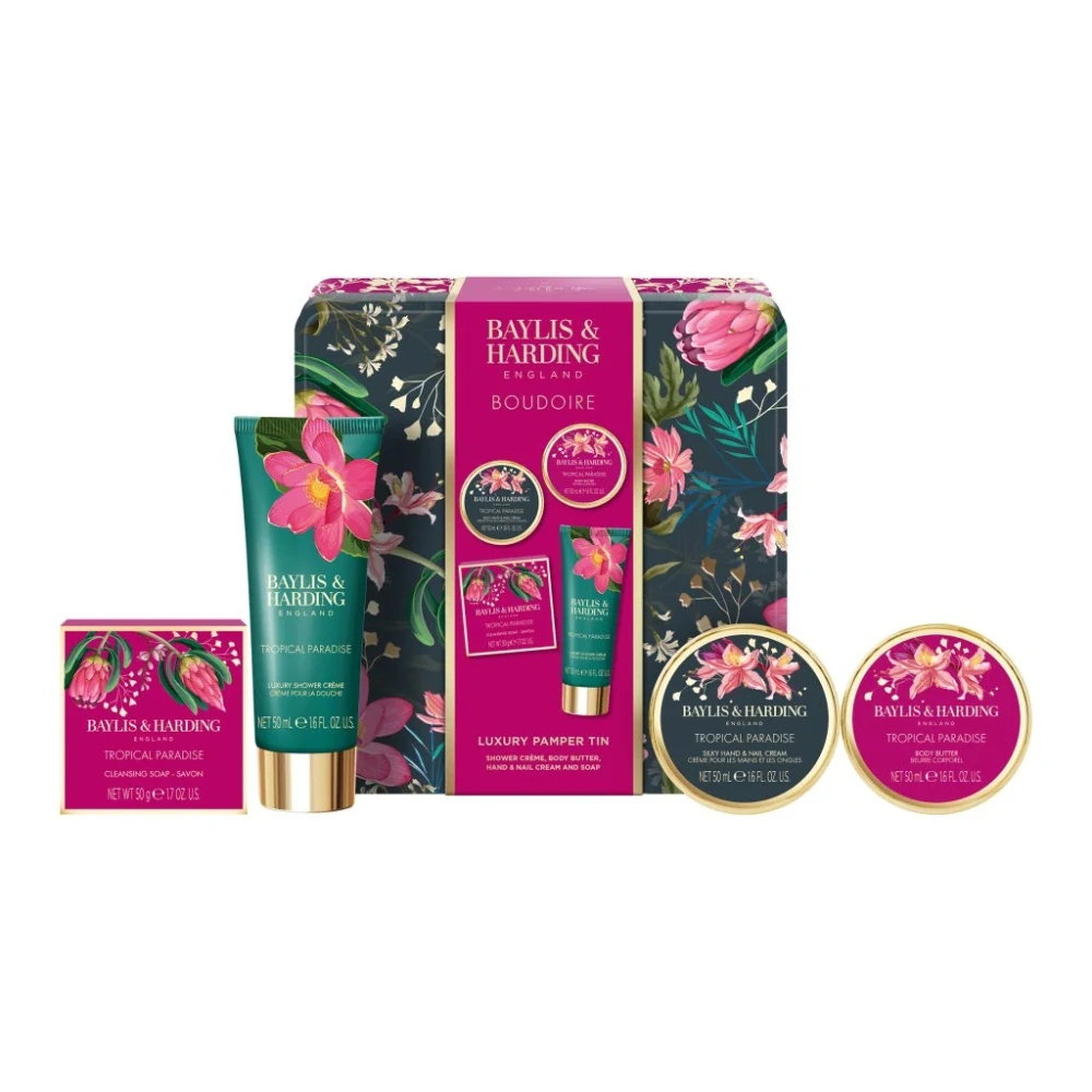 Baylis & Harding, Tropical Paradise - sada s péčí o tělo a ruce, 4 ks