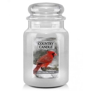 Country Candle vonná svíčka First Fallen Snow  680 g