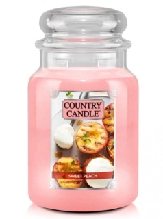 Country Candle vonná svíčka Sweet Peach 680 g