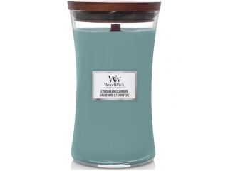 Woodwick vonná svíčka Evergreen Cashmere (Jehličí a kašmír) 609 g