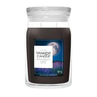 Yankee candle Signature velká vonná svíčka Midsummer Night 567 g