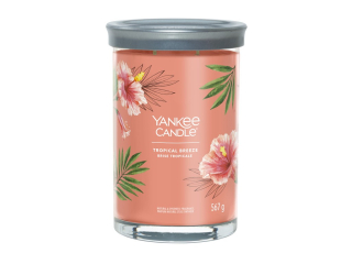 Yankee candle, vonná svíčka Signature Tumbler Tropical Breeze 567 g