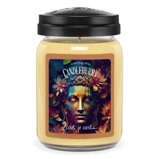 Candleberry - vonná svíčka Život je cesta 624 g