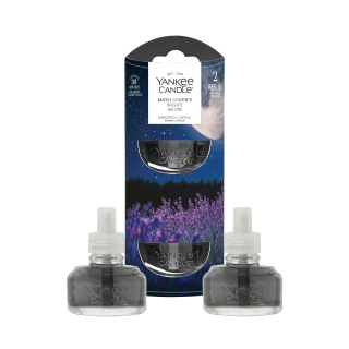 Yankee Candle náplň pro vůni do elektrické zásuvky Midsummer Night, 2 x 18,5 ml