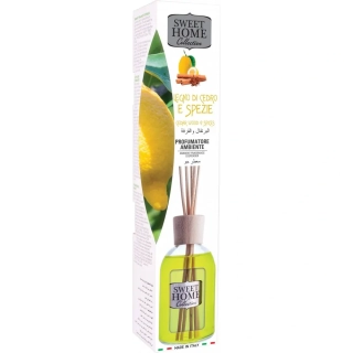 Sweet Home Collection aroma difuzér Cedrové dřevo a koření  100 ml