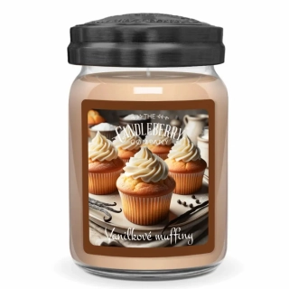 Candleberry - vonná svíčka Vanilkové muffiny 624 g
