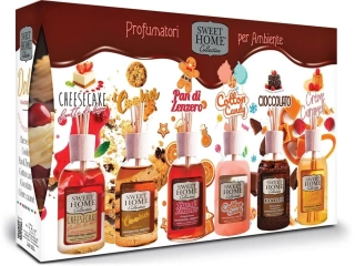 Sweet Home Collection Dárková sada aroma difuzérů Sladké pokušení 6 x 30 ml