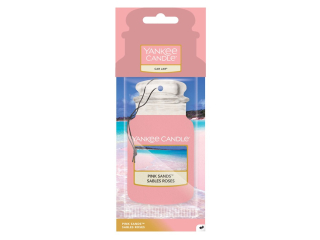 Yankee Candle, vůně do auta papírová visačka Pink Sands (Růžové písky)