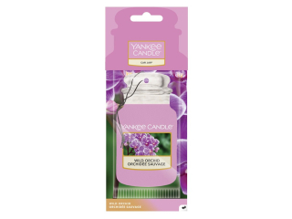 Yankee Candle, vůně do auta papírová visačka Wild Orchid (Divoká orchidej)